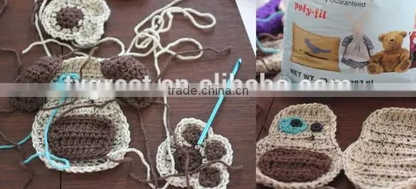 Hand Knitting Kits Fleece Puppy Dog Lovey Blanket Crochet Pattern photo-3