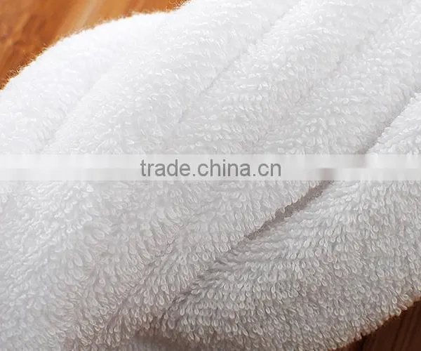 100% Combed Cotton White Face Towel for Hotel and Spa photo-2