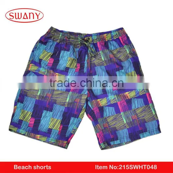 2016 Summer Fashion 100% Polyester Beach Wrap Pants With Pocket Hot Men Beach Shorts