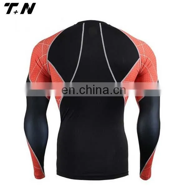 Custom Printed Lycra Compression Mma Bjj Rash Guard Rashguard photo-2