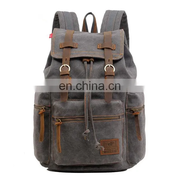 JL Bag17012 2017 Canvas Bag Student Bag Backpack Shoulder Bag photo-4