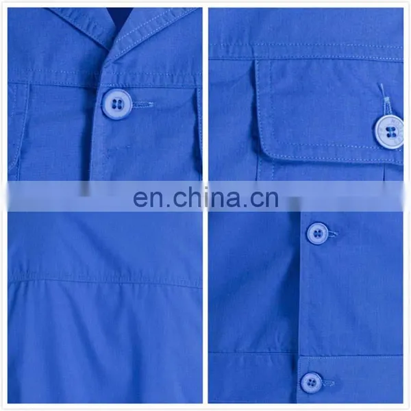 Hot Quicky Delivery Navy Blue Color Labor Uniform Workwear Uniforms photo-5