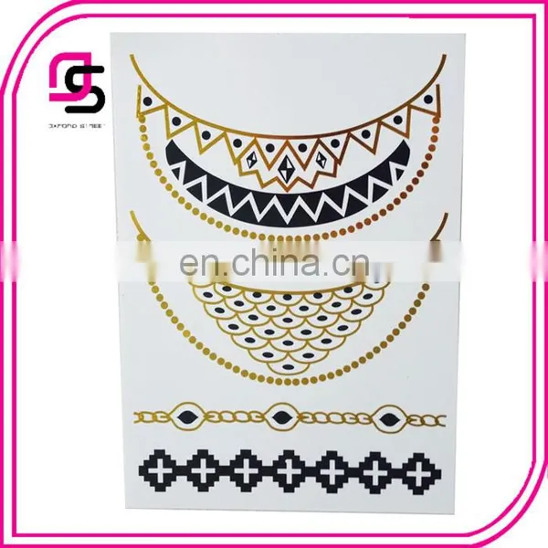 In Stock Metallic Temporary Tattoos By Tattoos