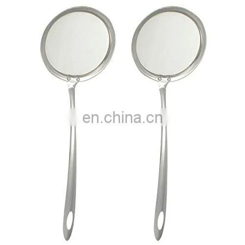 Factory High Quality Kitchen Cooking Utensils Stainless Steel Wire Oil Skimmer photo-2