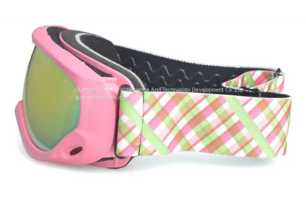 Top China Factory Price Fashion Designer Snow Pink Ski Goggles With Good Quality