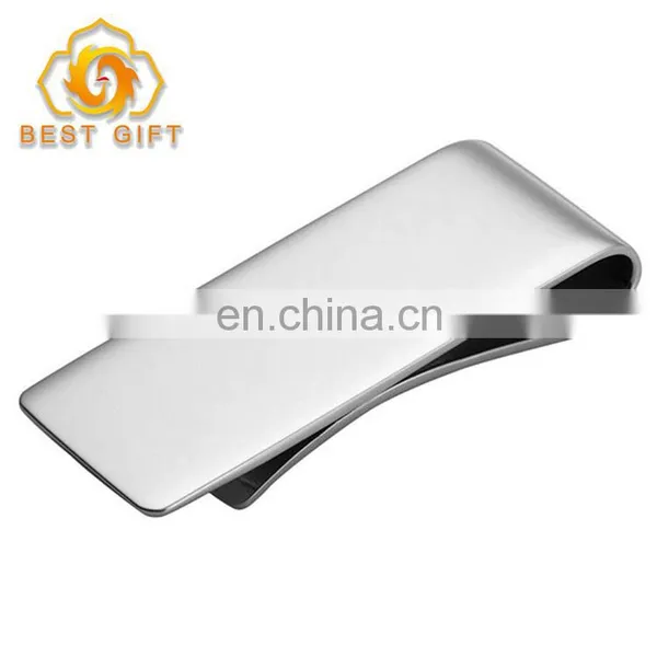 Custom Hinged Men Blank Metal Money Clip