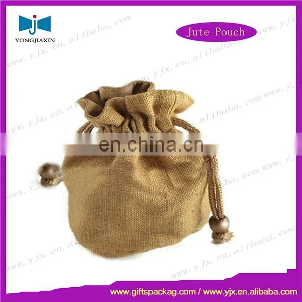 Wholesale Burlap Fabric Wine Bottle Bag