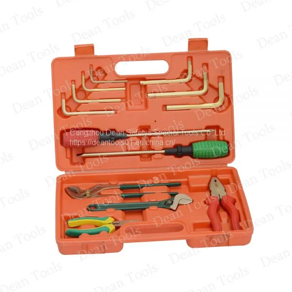 Non Sparking Tools 13pc Tool Set , Aluminum Bronze or Beryllium Copper