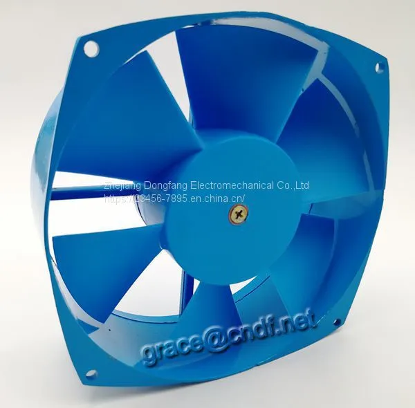 CNDF 200FZY2-D Blue Cooler Industry Exhaust Cooling Fan 200x210x71mm 2 Years Warranty and CE Certificate photo-3