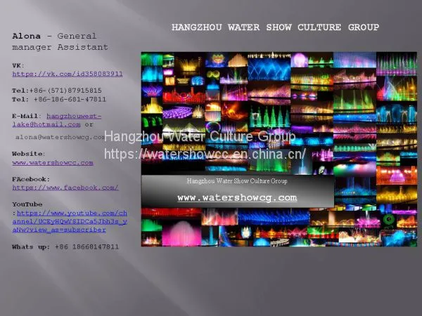 Laser Water Show Night Colorful Show With Music Dancing Fountain photo-3