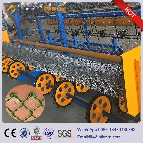 Automatic Chain Link Fence Machine Diamond Wire Mesh Fence Machine photo-2