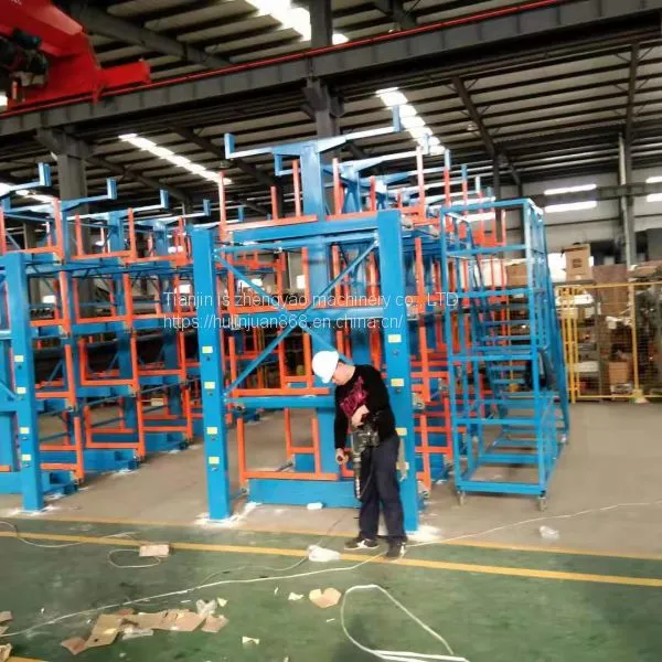 Shake the Cantilever Shelf Crane for 6 Meters to 12 Meters of Profile Steel, Channel Steel Angle Steel Round Steel Pipes photo-2