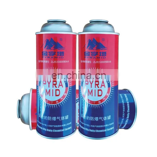 Hebei Empty Printing Tin Cans for Butane Gas 220g and Empty Aerosol Can Wholesale 220g photo-4