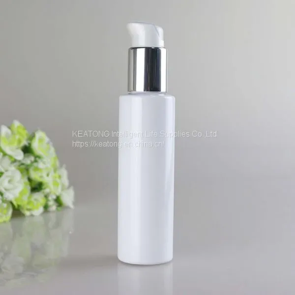 Factory Wholesale PET Plastic 100ml&150ml&200ml&250ml Clear&White Color Cleansing Oil Bottle