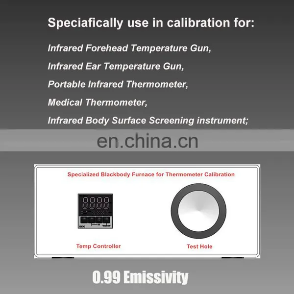 Black Body Furnace Radiation Source, Specialized Infrared Thermo Meter Calibration Instrument With 0.99 Emissivity photo-4