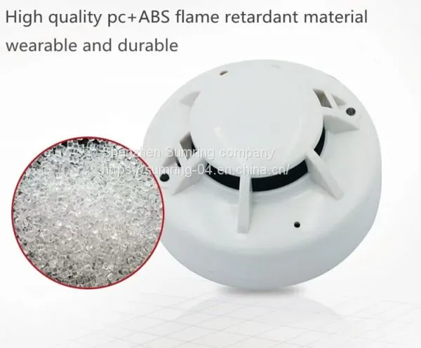 Hard Wired Fire Detector Photoelectric Smoke Detector Mains Smoke Alarm photo-2