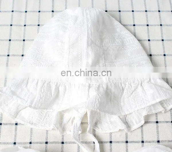 Infants & Toddler Clothes Elegant Full Sleeve White Baby Lace Party Romper photo-2