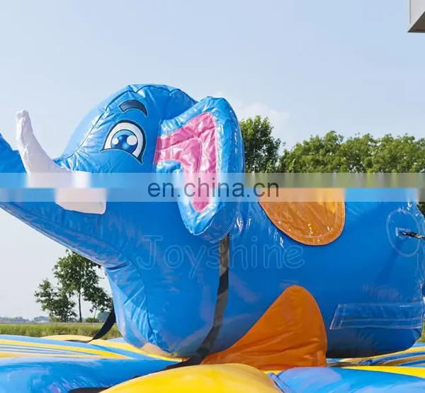 Elephant Theme Inflatable Interactive Adults Pull Riding Inflatable Sport Games For Sale photo-4