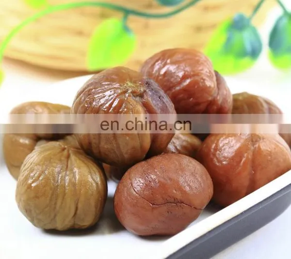 Factory Price Best Quality Chinese Custom Packaged Organic Peeled Roasted Chestnuts photo-3