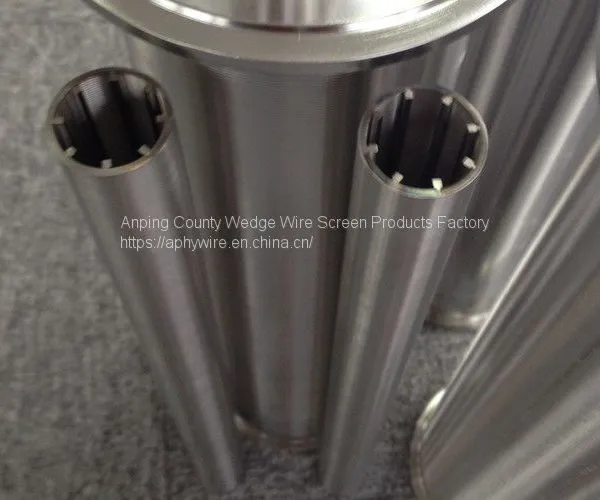 Perfect Round Water Well Screen Pipe, Wedge Wire Johnson Filter Tube photo-3