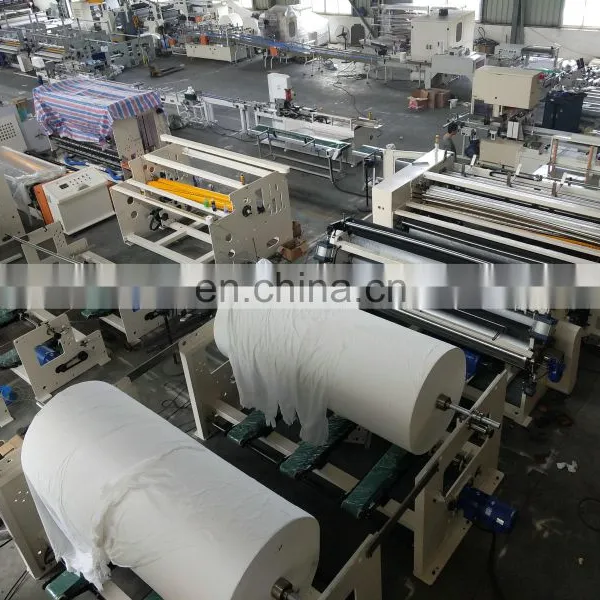 High Speed Small Toilet Paper Manufacturing Machine With Color Glue Lamination photo-2