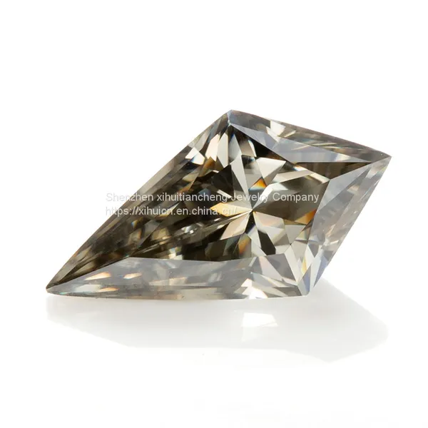 Top Quality Special Hexagon Elongated Genuine Loose Moissanite Diamond Custom Any Shapes Colors Moissanite photo-5