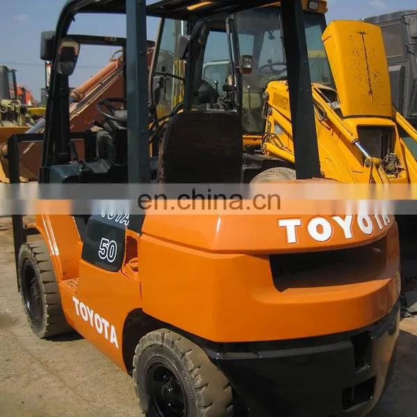 Japan Used 5ton Toyota Forklift on Sale in Shanghai