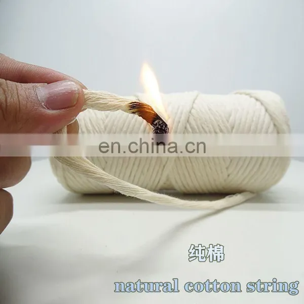 Wholesale Widely Used Superior Single Strand Cotton Macrame Cord Quality Natural Cotton Rope photo-3