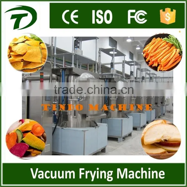 Carrot Chips Crispy Vacuum Frying Machine photo-3