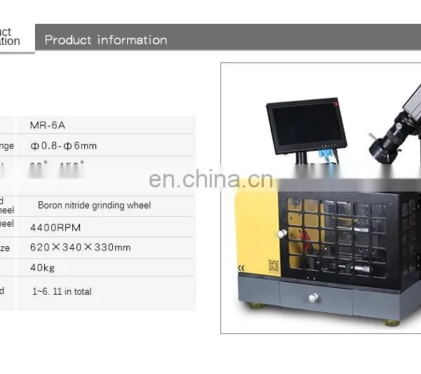 LIVTER MR- 6A 250W Easier Sharpening Electric High Precision Valve Grinding Machine With Long Service Life photo-5