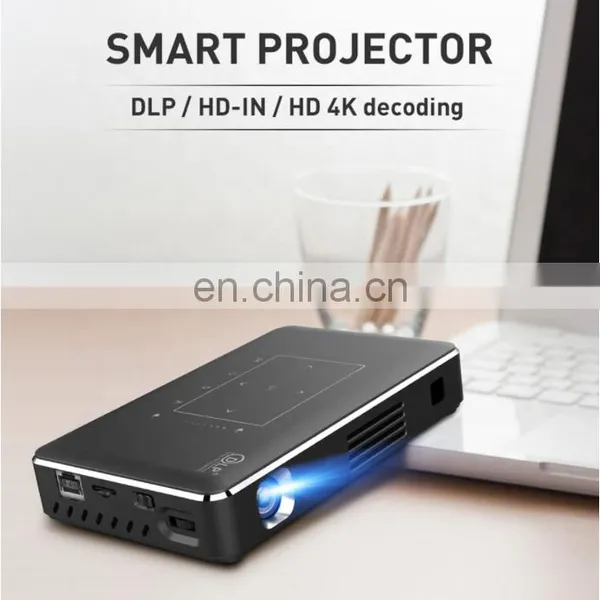 Latest 4k Video Portable P10 II Interactive Projector 2.4G/5G Wifi Touch Screen Mini Phone Wireless Projector photo-5