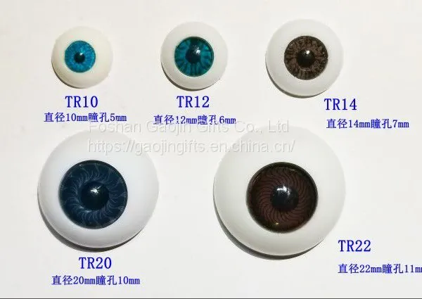 Plastic Round Doll Eyes photo-5