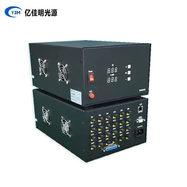 LED light sources such as strip lights, light boxes, and other LED light sources can be adjusted to 12V and 24V with an electrodeless dimmer