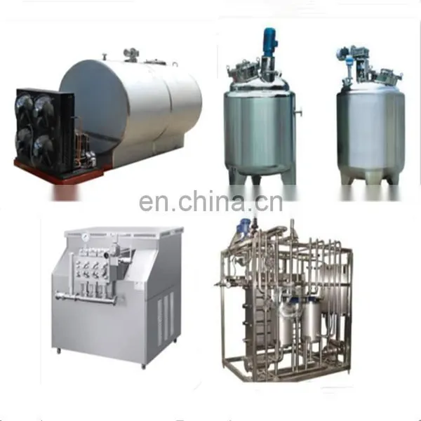Factory Dairy Making Machine/mini Pasteurized Milk & Yogurt Processing Plant/long Life UHT Milk Production Line Machinery photo-2