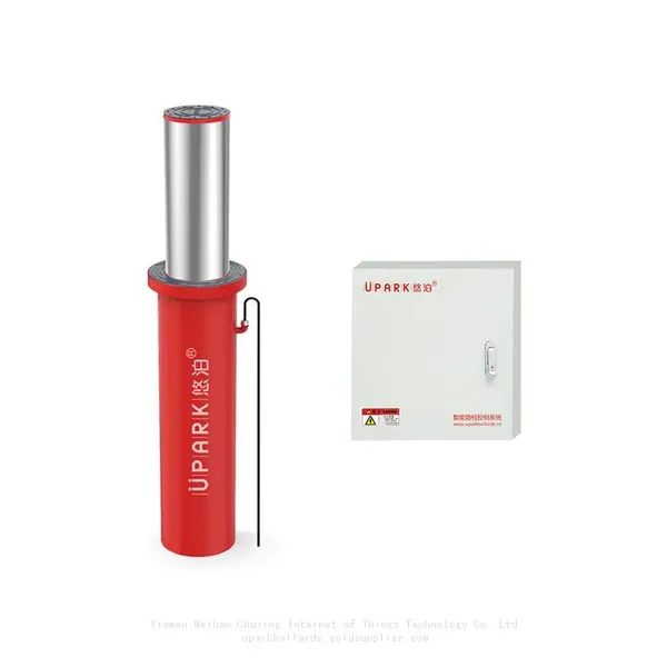Good Quality Remote Control Not Hydraulic Automatic Lifting Bollards With UGST-4 Control Cabinet Light Bollard photo-2