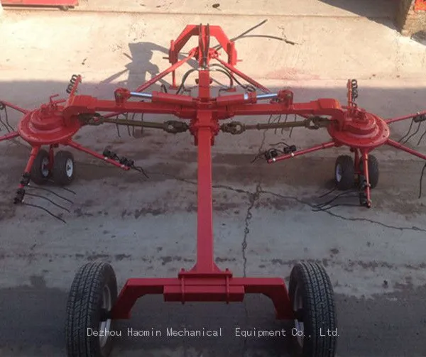 Factory Rotary Finger Wheel Lawn Mower Hay Rake for Farm photo-5