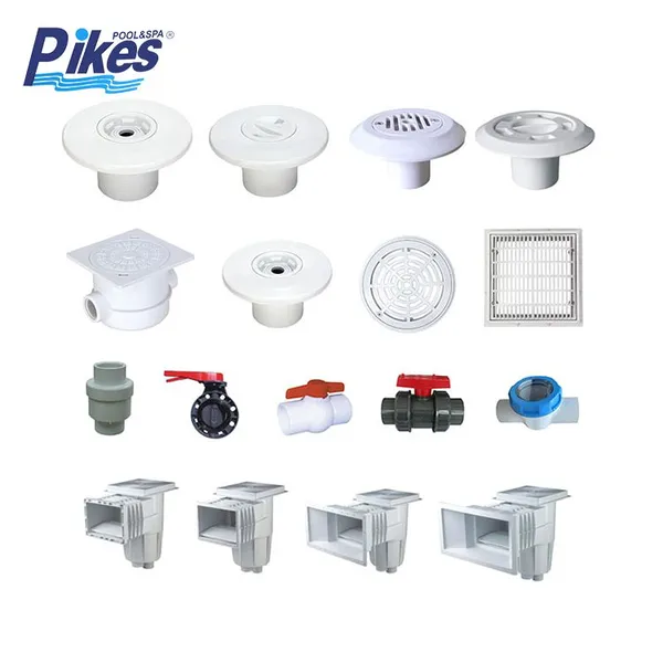 High Quality PVC UV Plastic Fittings for Endless Pool Double Layer Water Return for Vinyl Liner Pool photo-6
