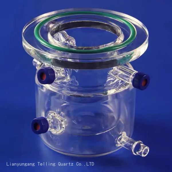 Manufacturers Direct Quartz Photocatalytic Reactor Custom Quartz Instrument photo-4