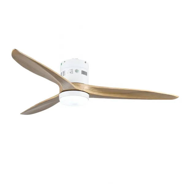 52inch Ceiling Fan With Solid Wood Blades Fans With Remote Cotroller