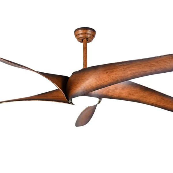 60 inch Nordic retro fan light, 6-speed variable frequency fan light, （Wechat:13510231336）