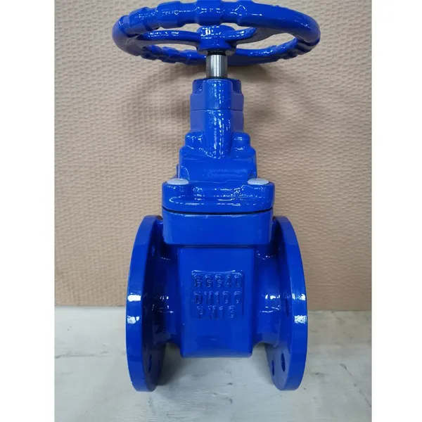 DN300 GGG50 DIN 3352 F4 Ductile Iron Gate Valve With Soft Seal Cast Iron Sluice Gate Valve photo-6