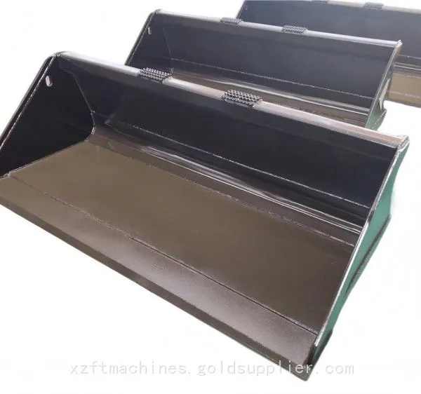 Skid Steer STD Bucket, Heavy Duty Wear-Resistant General Purpose Bucket, Construction Material Handling Attachment photo-2