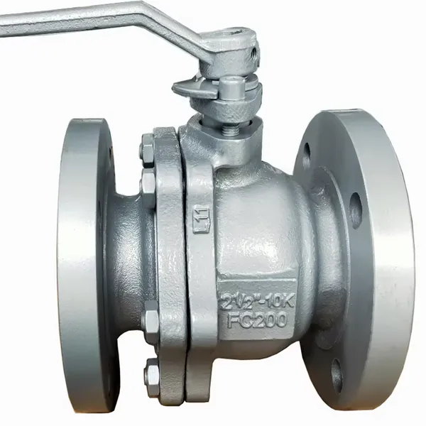 High-Quality Marine Ball Valve JIS 10k Flanged Ball Valve Gas Water Pump Handle Ball Valve photo-2