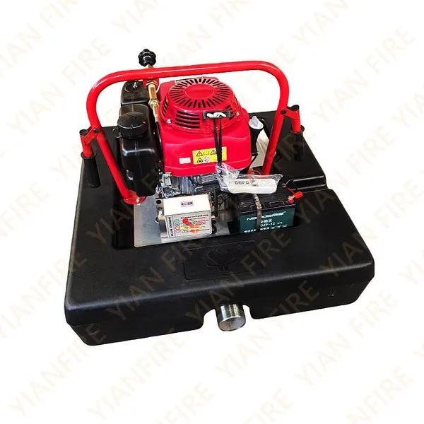 Honda GXV390 vertical engine driven remote control floating pump
