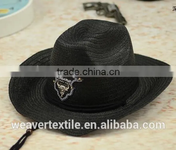 Promotion for Summer Sunshade Protection Straw Hat Wholesale Customized Cowboy Hat Unisex