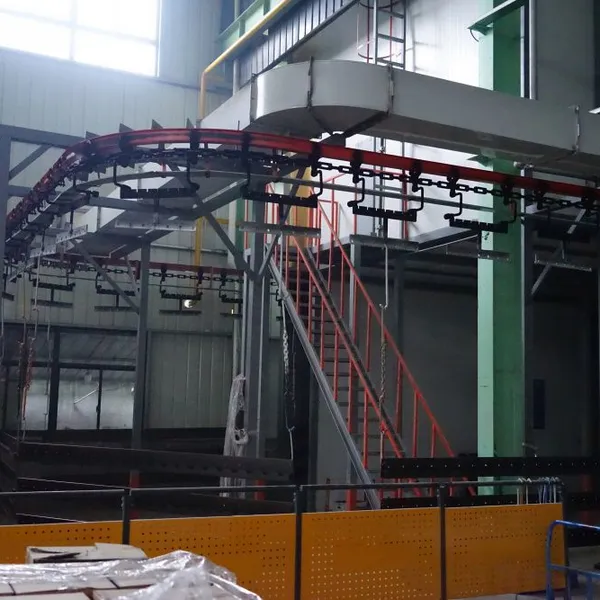 Automatic Powder Coating Line Mechanical Equipment Metal Surface Finishing System photo-4