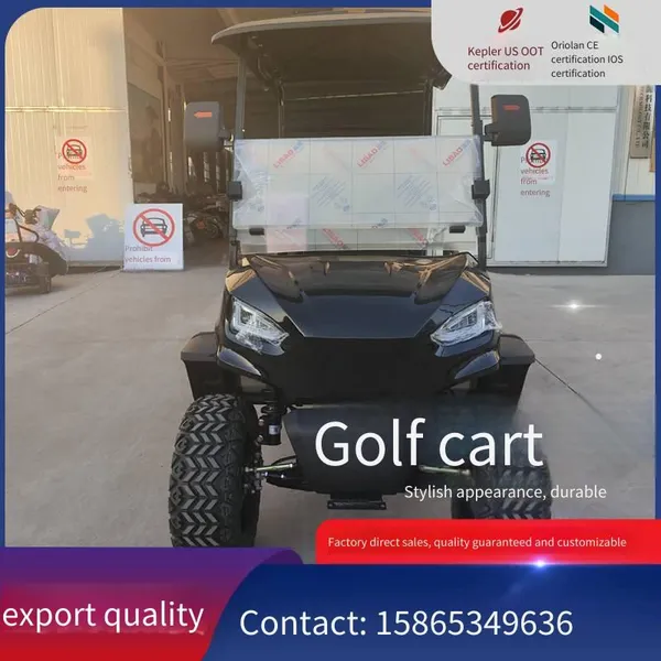 New Electric Golf Carts Equipped With Dump Bodies, Accepting Private Customization. Source Factory for Tourist Sightseeing Vehicles photo-5