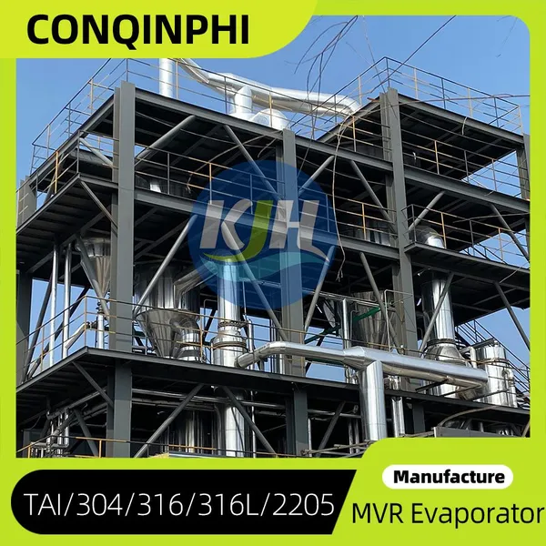 Robust Double-effect MVR Evaporator With Integrated CIP System for Dairy Industry photo-2