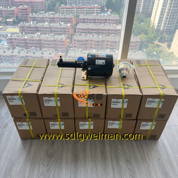 SDLG Original 4120009227 Booster Pump Brake Pump Air Cylinder for L956f L953 Wheel Loader photo-3