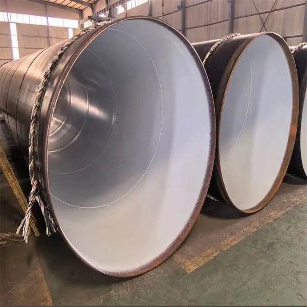 Epoxy Coal Tar Anti-Corrosion Steel Pipe Three Oil Two Cloth Buried Sewage Water Pipeline Carbon Spiral Steel Pipe photo-5